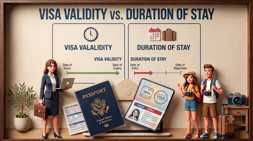 U.S. B1 & B2 visa validity and duration of stay