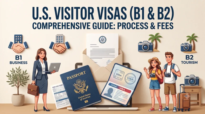 .S. B1/B2 Visa Guide: Eligibility, Costs, DS-160 & Interview Process