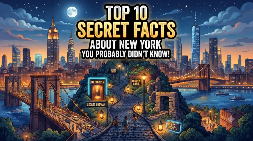 Top 10 Secret Facts About New York You Probably Didn't Know!