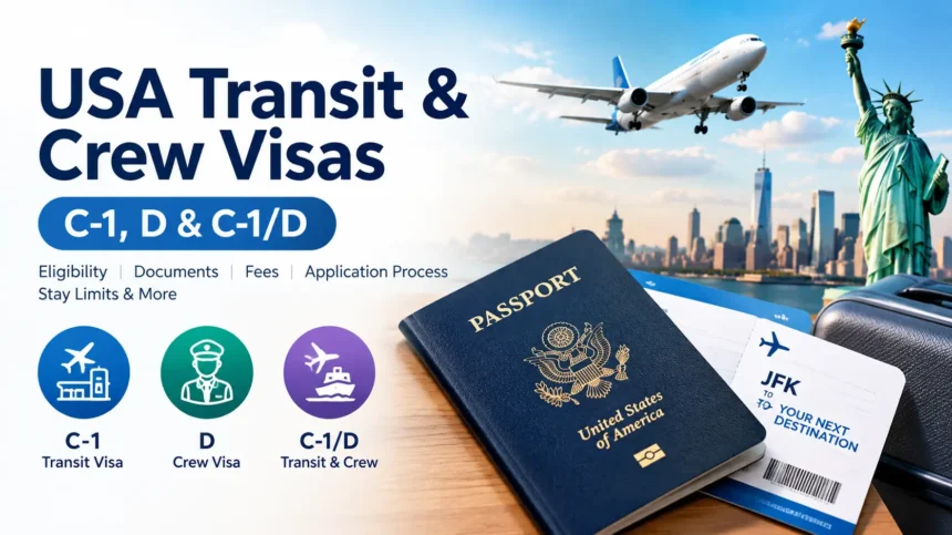 USA Transit & Crew Visas Explained
